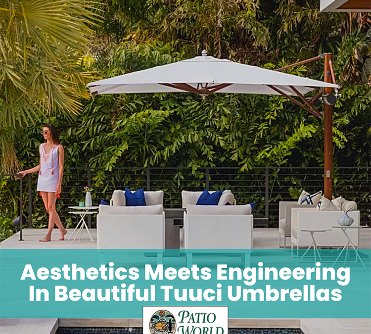 Aesthetics Meets Engineering In Beautiful Tuuci Umbrellas