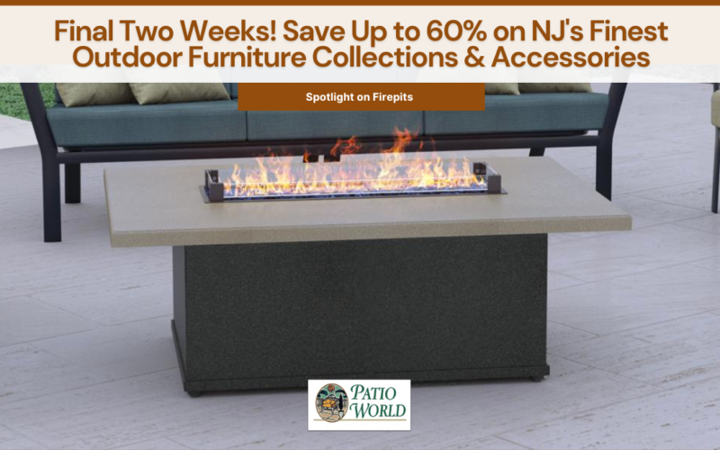 Now's the perfect time for firepits at the best prices of the year.