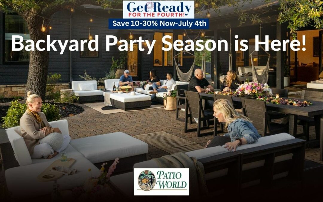 Backyard Party Season is Here!